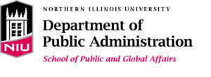 NIU Department of Public Administration logo